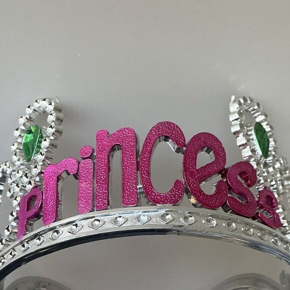 DISNEY SLEEPING BEAUTY AURORA COSTUME PRINCESS TIARA COSLAY EUC - Picture 10 of 14